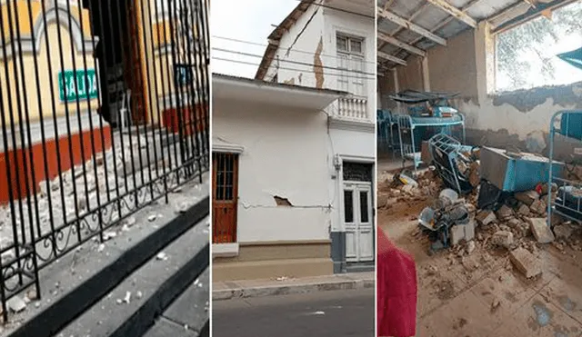 Sismo de 6.1 dejó fuertes daños en Piura Sismo de 6.1 dejó fuertes daños en Piura