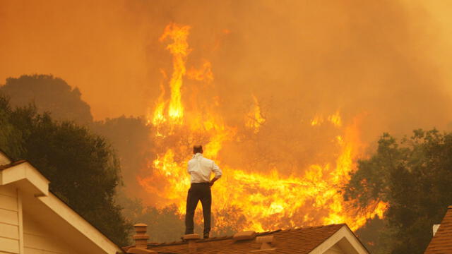 Se tiene previsto que los incendios aumenten con el alza de la temperatura global.