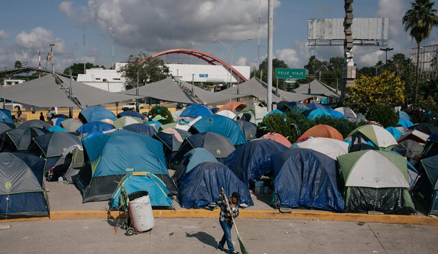 Campamento en Matarros, México