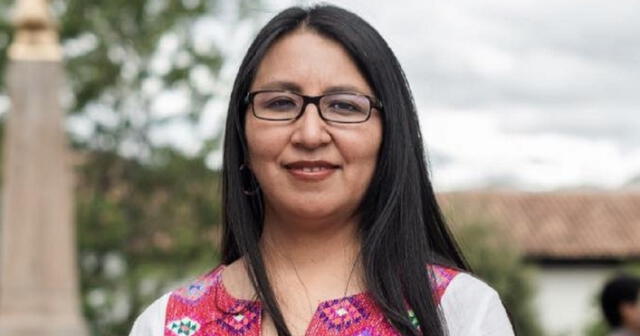 Ruth Luque, congresista de Juntos por el Perú. Foto: Facebook