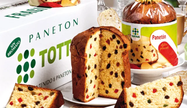 Según Tottus, su panetón no excede el límite de grasas trans.