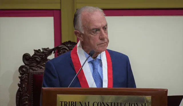 Augusto Ferrero Costa, actual presidente del Tribunal Constitucional Augusto Ferrero Costa, actual presidente del Tribunal Constitucional