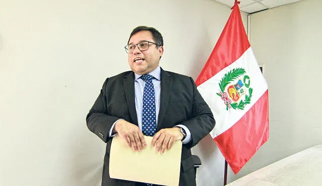 Daniel Soria fue nombrado como procurador general del Estado en febrero de 2020.