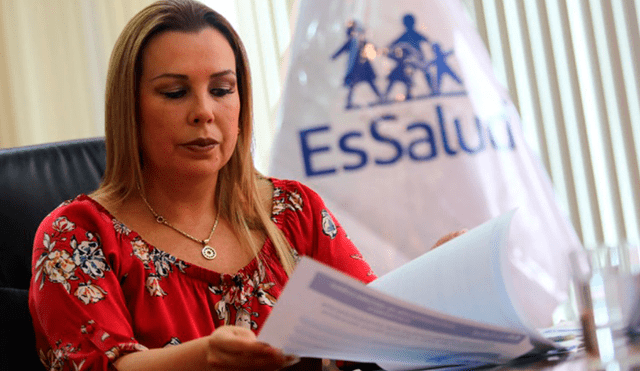 Fiorella Molinelli y otros 13 funcionarios de EsSalud pertenecerían a una organización delictiva