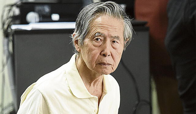 Alberto Fujimori cumple una condena de 25 años por crímenes de lesa humanidad.