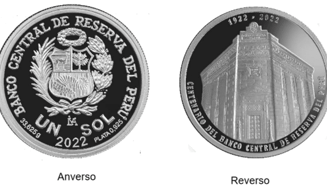 BCR pone en circulación moneda de plata por su centenario. BCR pone en circulación moneda de plata por su centenario.