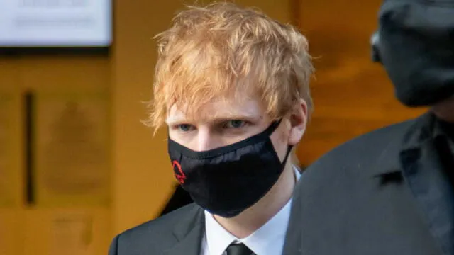El cantante británico Ed Sheeran compareció ante un tribunal de Londres El cantante británico Ed Sheeran compareció ante un tribunal de Londres