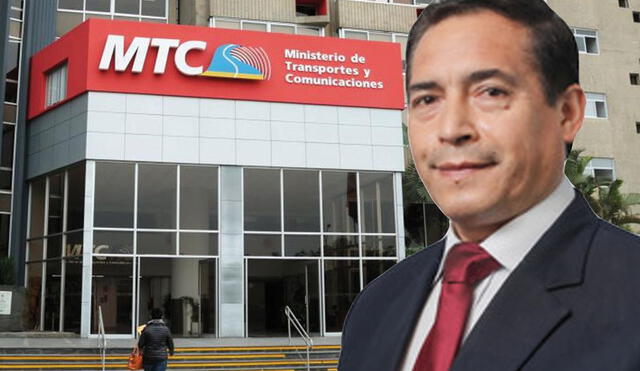 Nicolás Bustamante, ministro del MTC Nicolás Bustamante, ministro del MTC