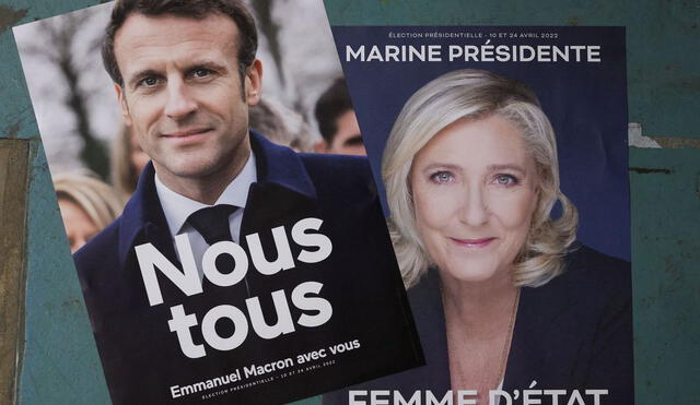 Macron y Le Pen se medirán otra vez en balotaje en Francia.