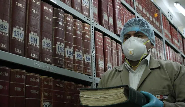 El Archivo General de la Nación contiene documentos históricos.