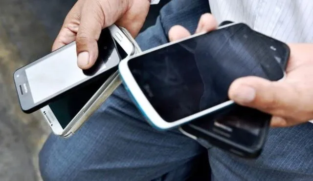 Usar celulares provenientes del delito sería sancionado con la prohibición de realizar trámites.