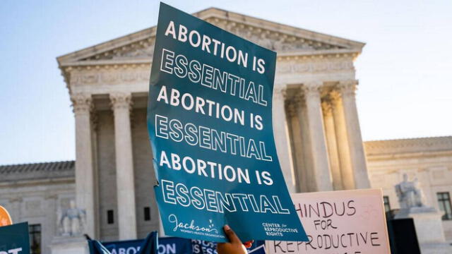 El derecho al aborto fue anulado por la Corte Suprema de EE.UU.