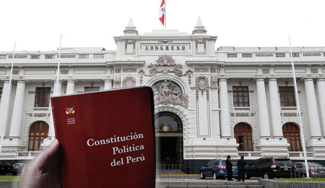 La Constitución Política del Perú fue promulgada en el primer Gobierno de Alberto Fujimori. Foto: Composición LR / Andina / Andina