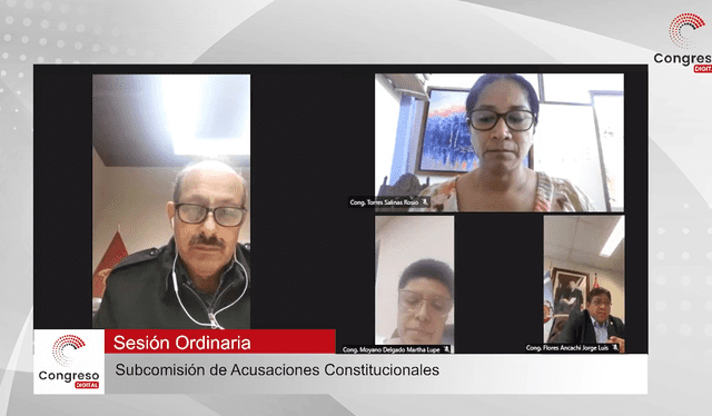 <em>Subcomisión de Acusaciones Constitucionales del Congreso de la República. Foto: Congreso Digital</em> <em>Subcomisión de Acusaciones Constitucionales del Congreso de la República. Foto: Congreso Digital</em>