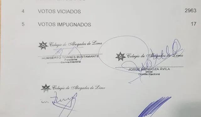 Conteo de votos de la segunda vuelta. Foto: CAL Conteo de votos de la segunda vuelta. Foto: CAL