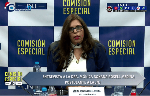 Mónica Rosell Medina. Fuente: Justicia TV   